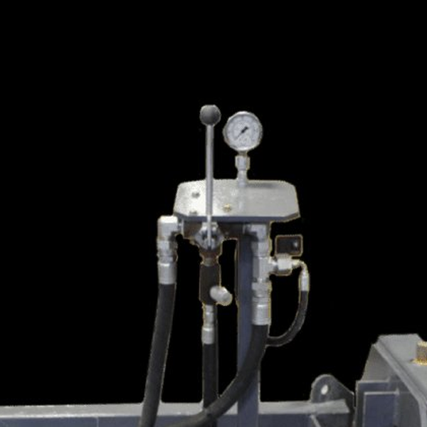 RCD Press pressure gauge detail